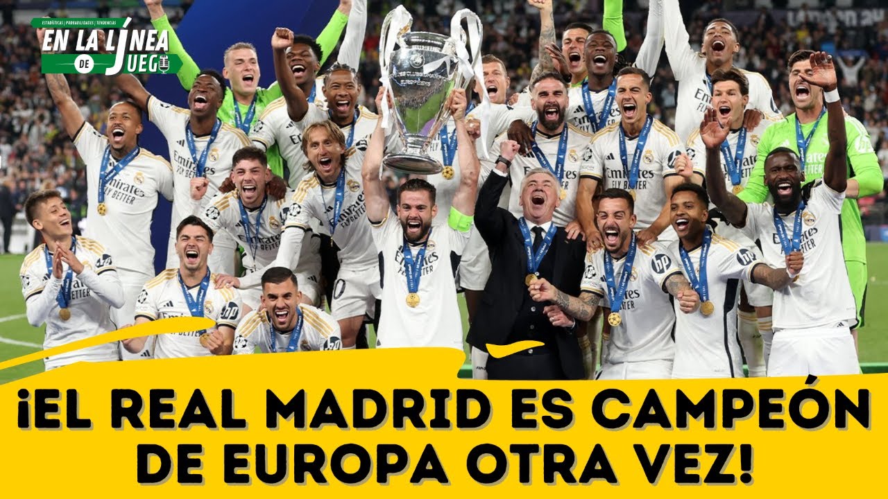 ¡El Real Madrid es campeón de Europa otra vez! - YouTube
