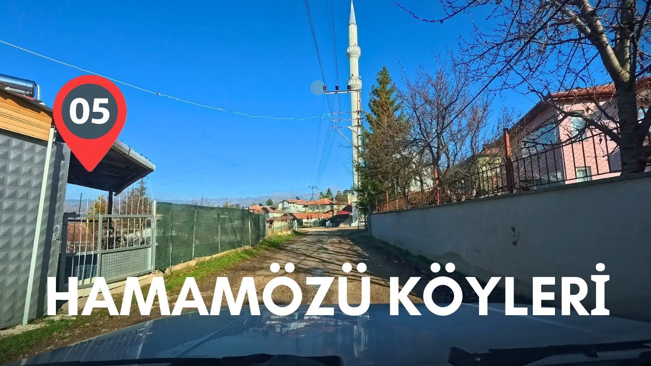 Damladere, Göçeri, Dedeköy, Çayköy - 18 Aralık 2025 Hamamözü Köyleri | Amasya Videoları