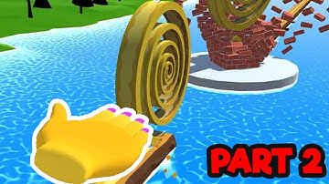 Spiral Roll 3D all lvls gameplay android, iOS #1000