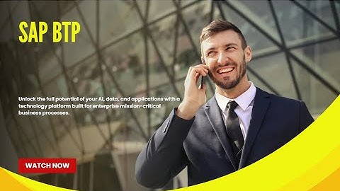 RISE with SAP - BTP DEMO