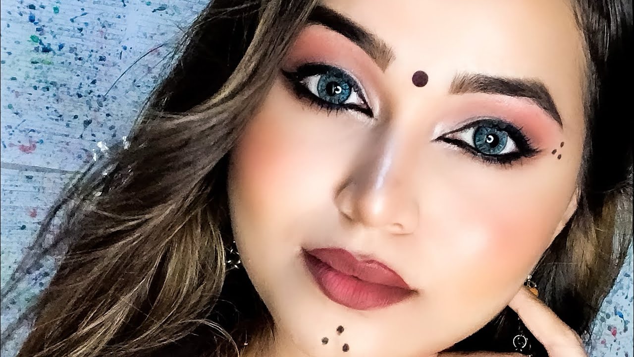 Gujarati Makeup Tutorial / Rustic YouTube