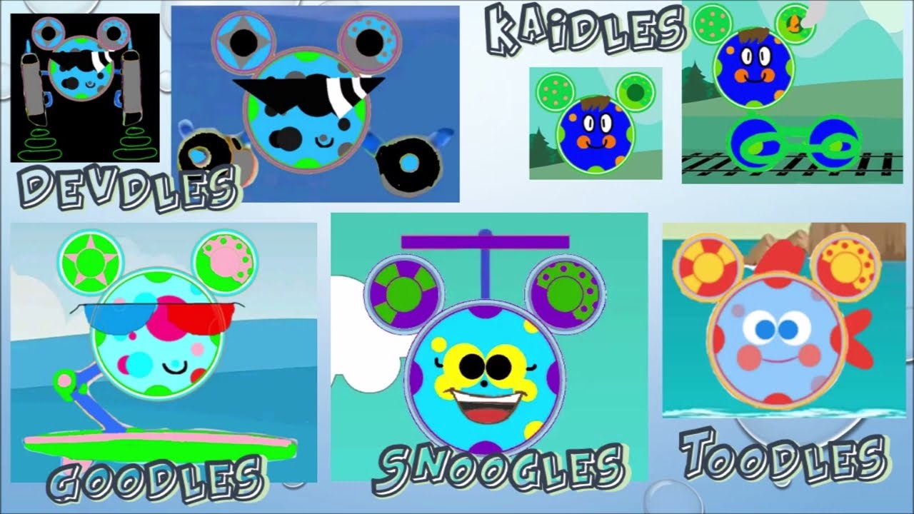 Devdles and Friends featuring Goodles, Kaidles, Snoogles and Toodles