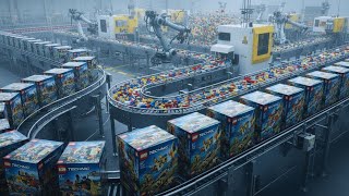 Inside LEGO’s Cutting-Edge Factory: How Robots Build Perfect Sets with Precision Every Time!