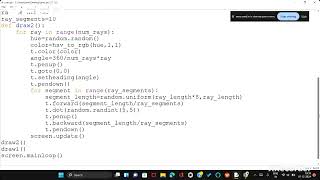 #Python Turtle Graphics#Geometric Art # Crackers
