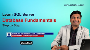 Inleiding tot SQL Server-database uitgelegd I #sqlschool #sqlserver
