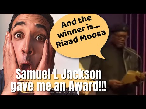 Samuel L. Jackson gave me an Award | Riaad Moosa | Material movie