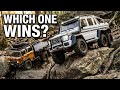 Epic 6x6 RC Crawler Battle TRX6 vs JT6 Which ONE Wins?
