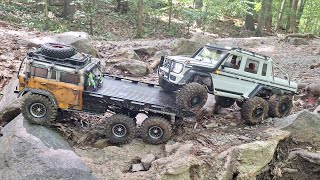 Epic 6x6 RC Crawler Battle TRX6 vs JT6 Which ONE Wins?