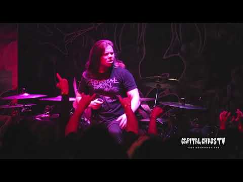 CRYPTOPSY "Cold Hate, Warm Blood" live in Oakland, California on CAPITAL CHAOS TV