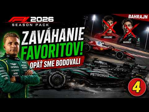 🔥 ZAVÁHANIE FAVORITOV! V Bahrajne sme to dokonale využili! | F1 26 Kariéra #4