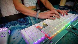 Very Relaxing Keyboard Typing ASMR (4K, No Talking)