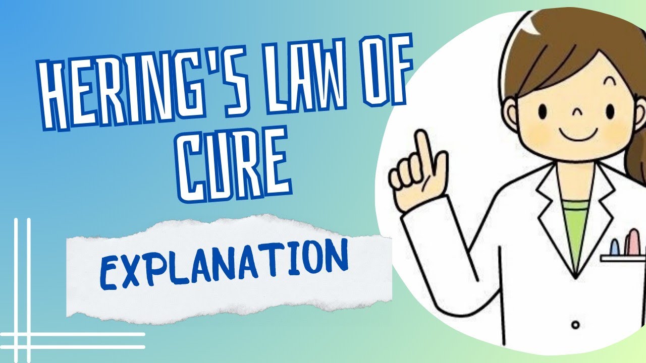 HERING'S LAW OF CURE DIRECTION OF CURE HEALING PROCESS EXPLAINED IN