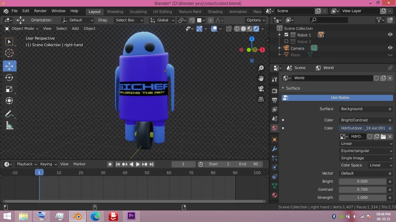 Create a Stunning 3D Robot Model with Animation - Step-by-Step Tutorial