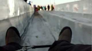 Harbin Lake Ice Slide .AVI