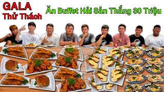 GALA Thử Thách Người Cuối Cùng Ngừng Ăn Buffet Hải Sản Sẽ Thắng 30 Triệu