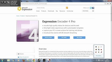 How to get Microsoft Expression Encoder 4 Screen Capture