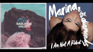 Marina and The Diamonds/Halsey Mashup:  I Am Not In Control Resimi