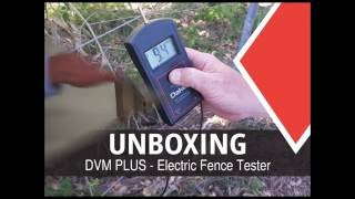 Unboxing and demonstration of the NEW DVM PLUS - Electric fence tester. The DVM PLUS is small portable and easy to use 