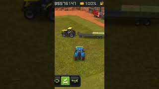 subscribe me🥺. #fs18 #tractorgame #tracror #baler