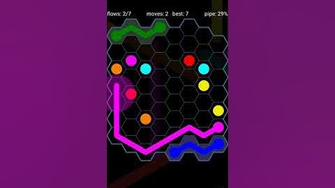 How To Solve Flow Free Hexes Interval Pack Level 126 8x8 Board Walk Through Solution Walkthrough