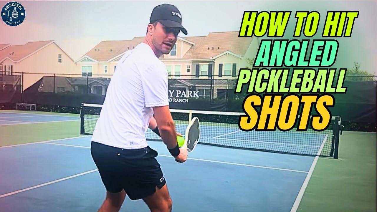How to Hit Angled Pickleball Shots: Pull Opponents Off Court With Serves, Drops, Drives & Volleys