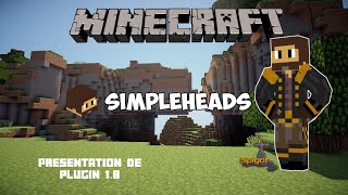 Présentation de plugin - 1.8 - SimpleHeads (MicroBlocks)