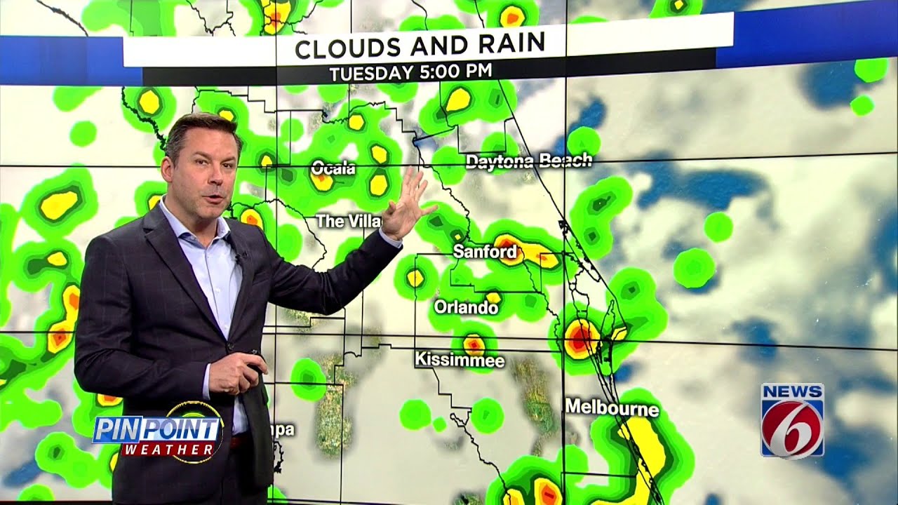 Front to bring strong storms to Central Florida - YouTube