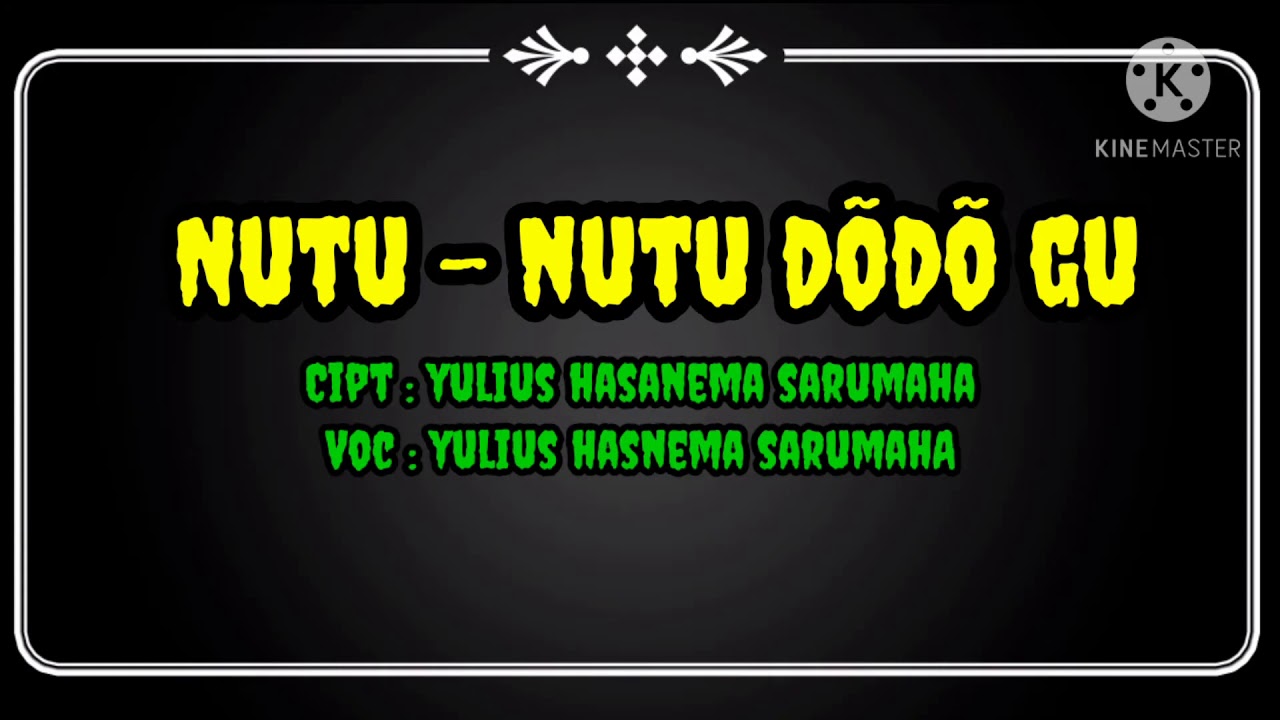 Karaoke nias nutu nutu waomasi