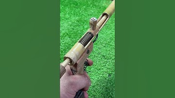 Handcraft a Simple Trigger mechanism # Craft Idea # DIY # Bamboo creative