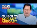 Apollo Quiboloy has possibly left the country - Political Analyst