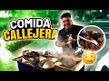 PROBANDO COMIDA CALLEJERA 🍗BARATA 💲 en SAN SALVADOR 🇸🇻