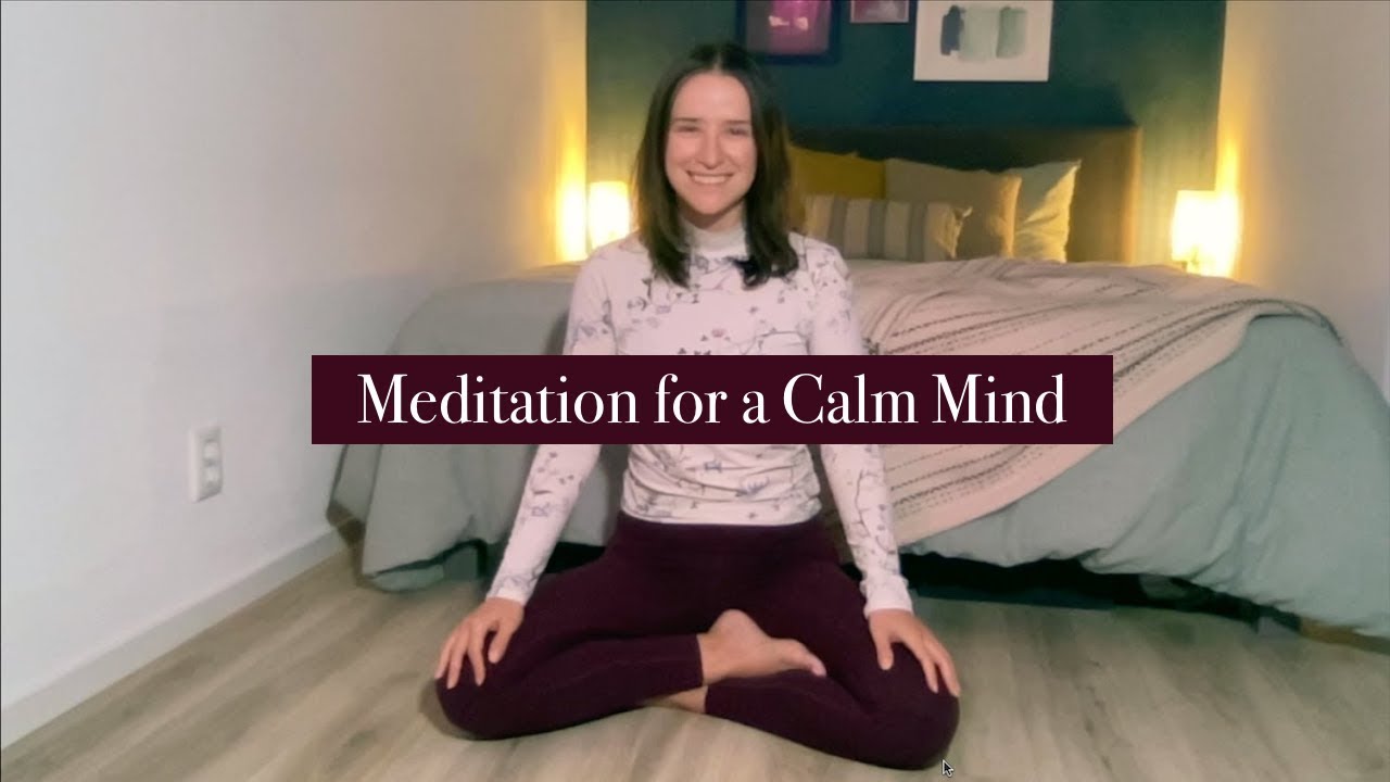 Centering 10 Minute Guided Meditation for a Calm Mind - YouTube