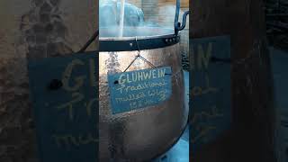 The Gluhwein Cauldron at Winchester Christmas Market! #GLUHWEIN