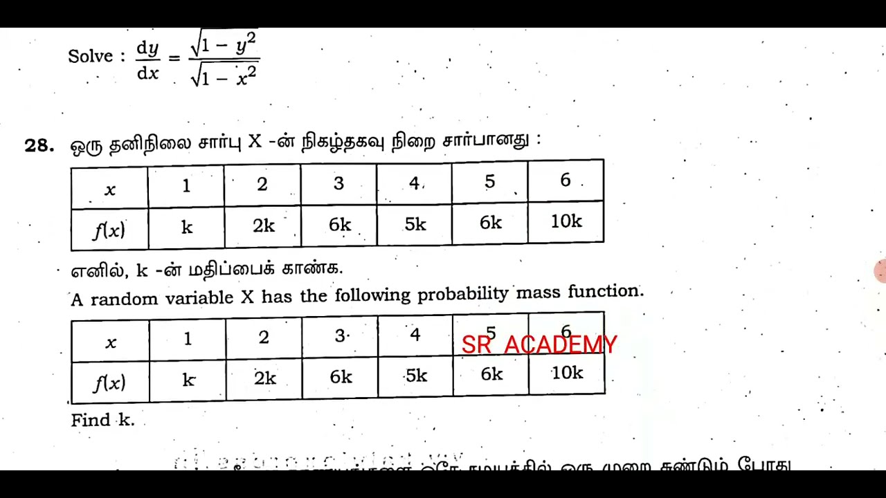 12th Standard Maths Public Exam May 2022 Original Question Paper And 12th-standard-maths-public-exam-may-2022-original-question-paper-and