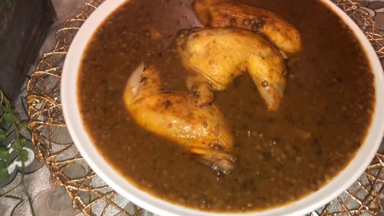 Lentille au poulet très rapide (العدس بالدجاج بطريقة سريعة جدا)