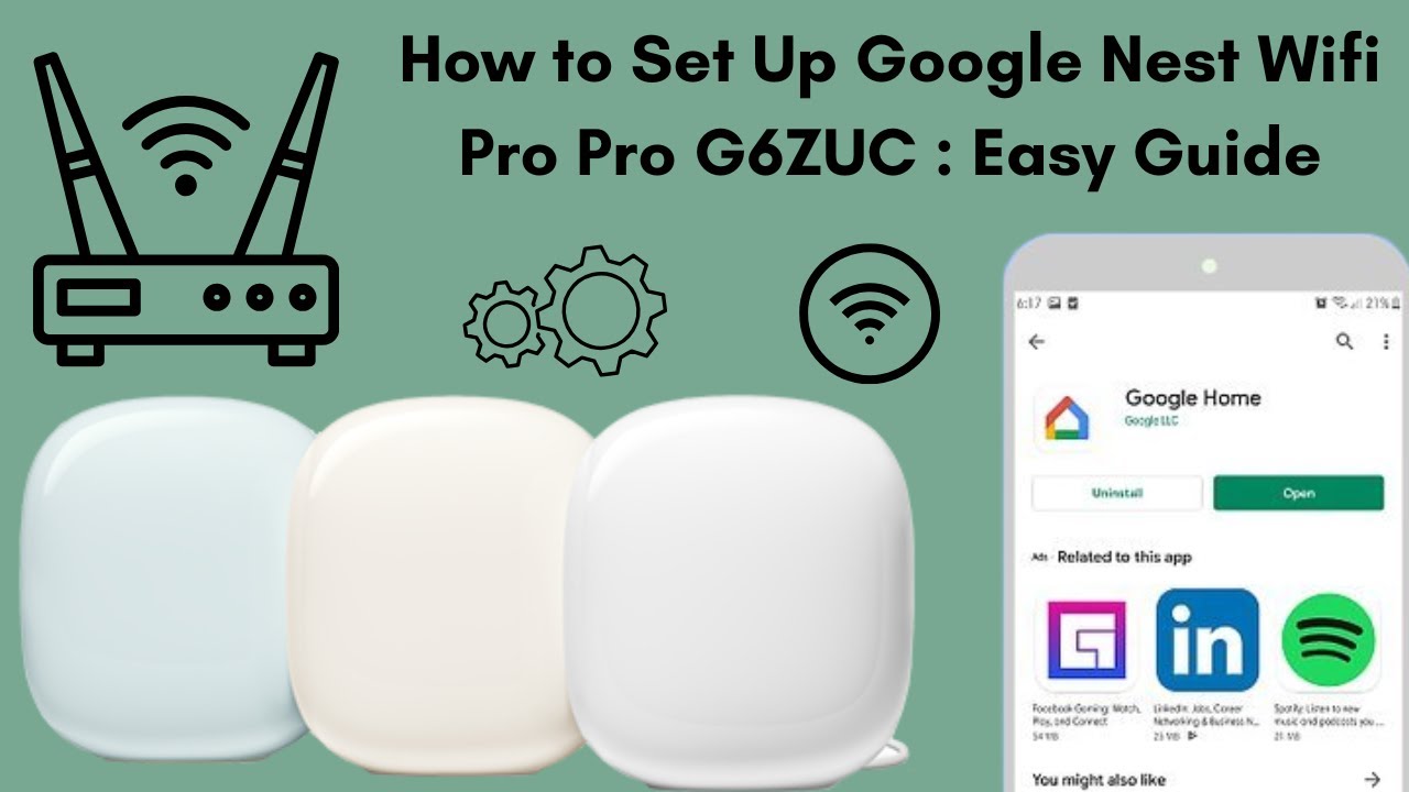 G6zuce Router How to Set Up Google Nest Wifi Pro Pro G6ZUC : Easy Step-by-Step Guide ...