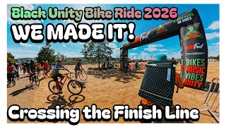 WE MADE IT! Crossing the Finish Line - Black Unity Bike Ride 2026 | GoPro Max 2 | 4k | 360 POV 
