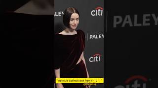 “She deserves WAY more hype… Lily Collins 🔥” #hollywood  ViralVideo #FanEdit #Aesthetic #Luxury