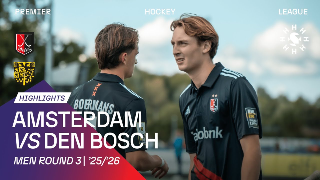 End-to-end in a goal record 🤯 AMS – DEN 🏑 Tulp Hoofdklasse Men ‘25/’26 | Highlights