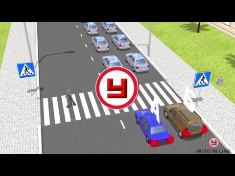 Пешеходные переходы и места остановок маршрутных транспортных средств