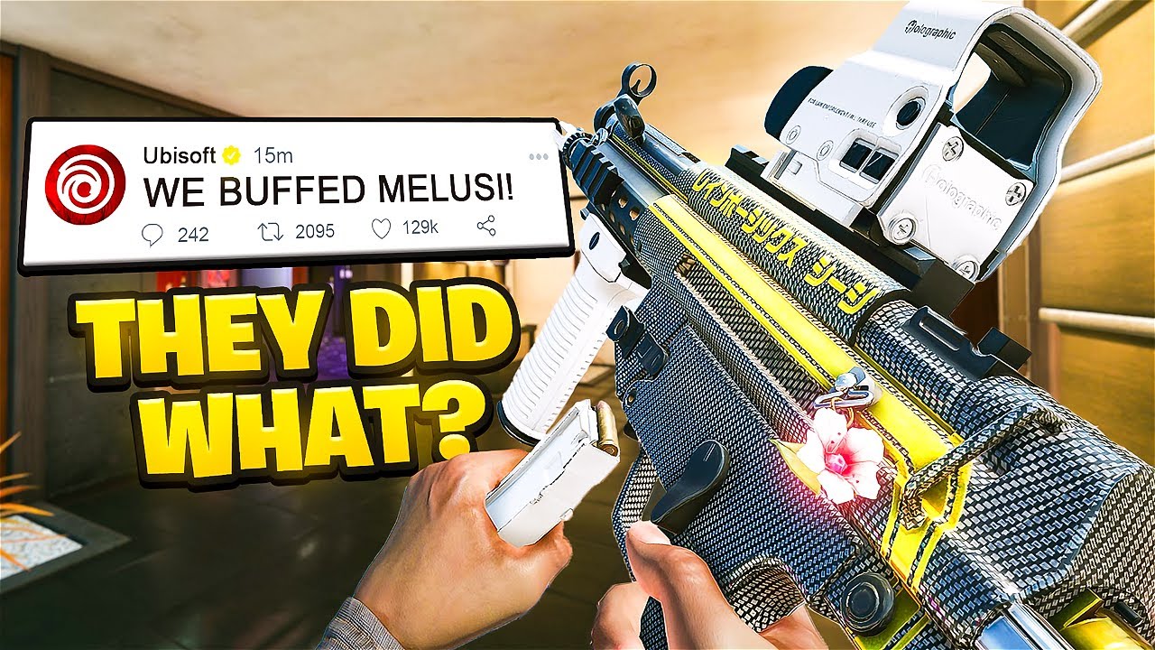 Ubisoft Made Melusi BROKEN...Rainbow Six Siege - YouTube