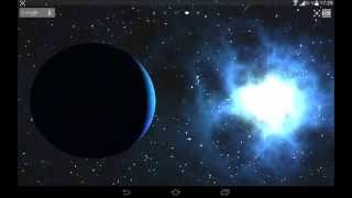 Астероиды в космосе. Крутые обои на Андроид. screenshot 2