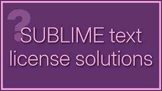 Ubuntu: Sublime Text 3 says UNREGISTERED in menu/title bar