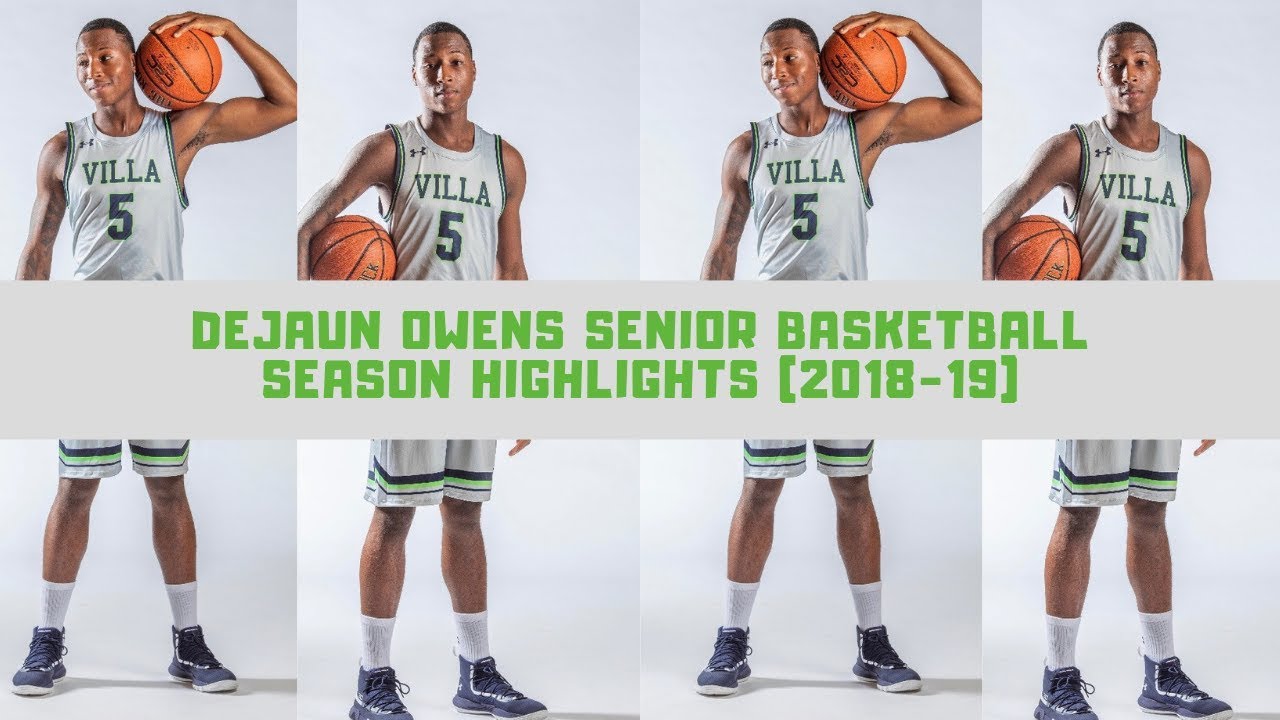 DeJaun Owens Senior Basketball Season Highlights (2018-19)