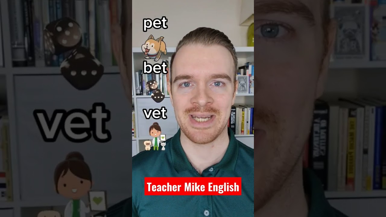 Let's practice pronouncing the P, B, and V sounds!