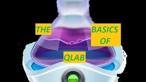 The Basics Of QLab Presented By Rikki Carl/Lovjoy