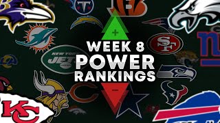 NFL Week 8 Power Rankings