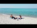 Chalkidiki Hanioti Beach walking tour - GREECE Aug 2020