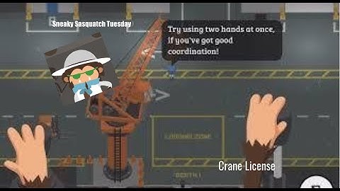 Crane License - Sneaky Sasquatch Port Update 1.8