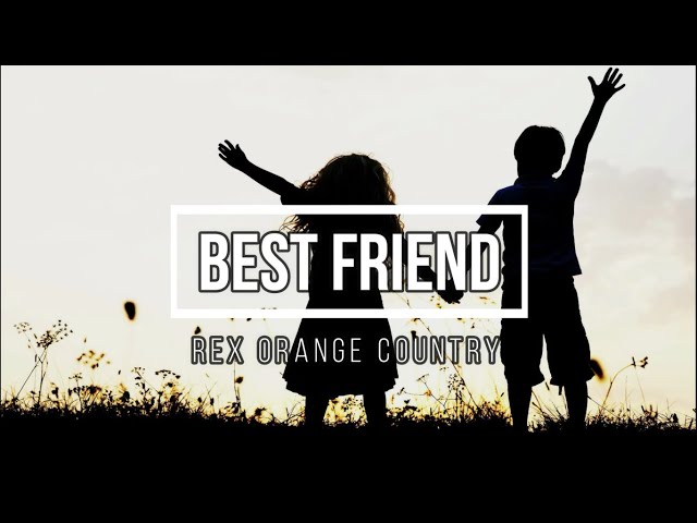 REX ORANGE COUNTRY - BEST FRIEND (LYRICS)